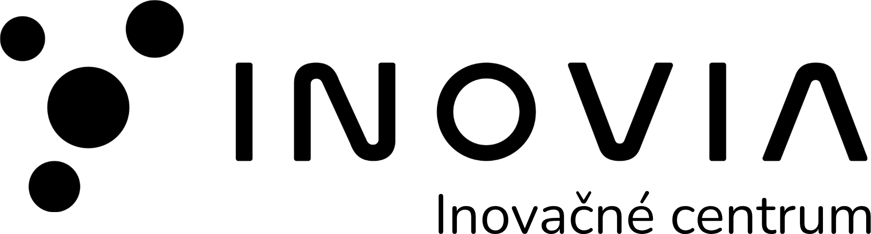 Logo s textom vpravo farebne black